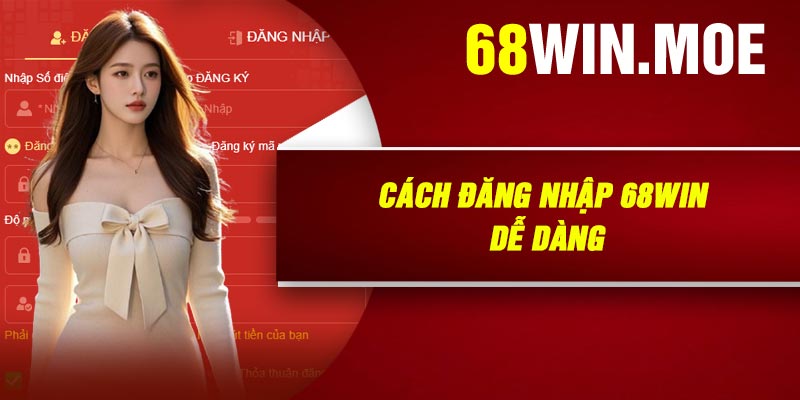 Cách Đăng Nhập 68Win Dễ Dàng
