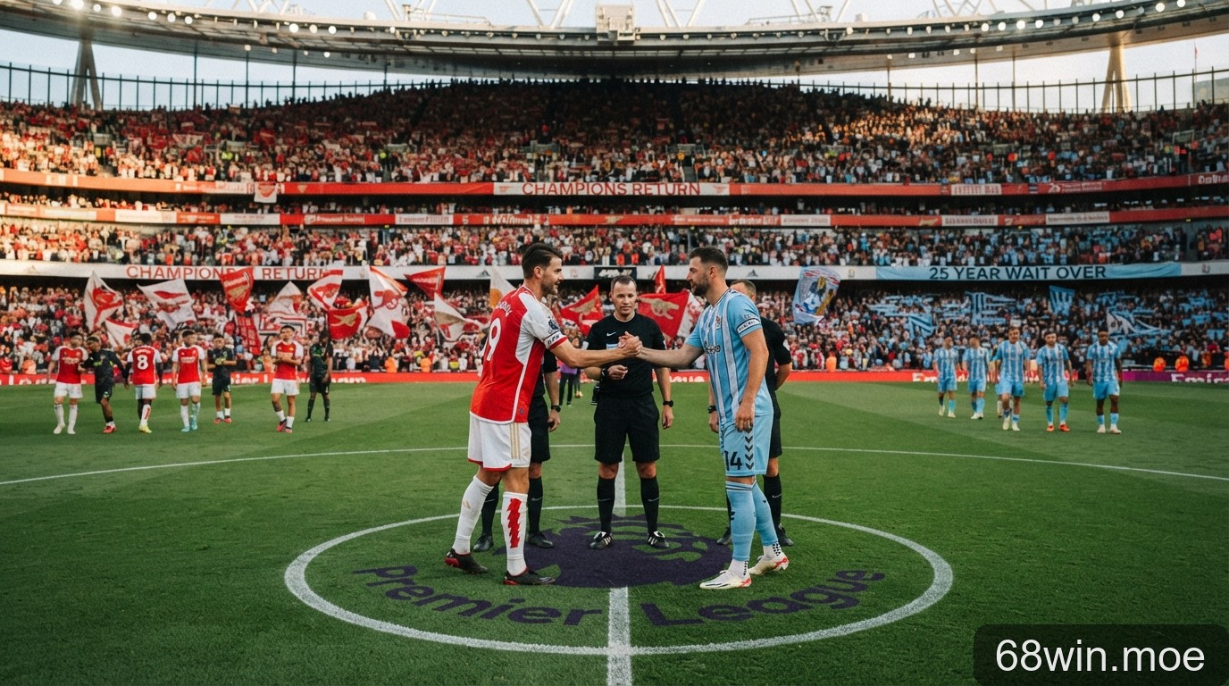 Arsenal vs Coventry City: Khai màn Ngoại hạng Anh 2026/27 với tâm thế nhà vô địch - 2