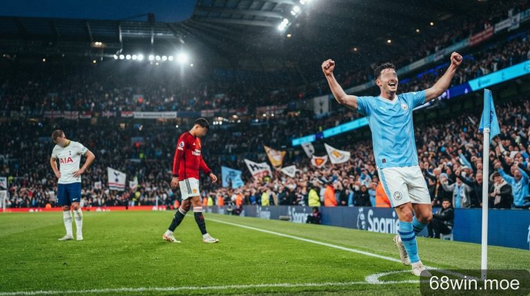 Ngoại hạng Anh 2026/27: Man City độc chiếm ngôi đầu, MU và Tottenham chìm trong khủng hoảng