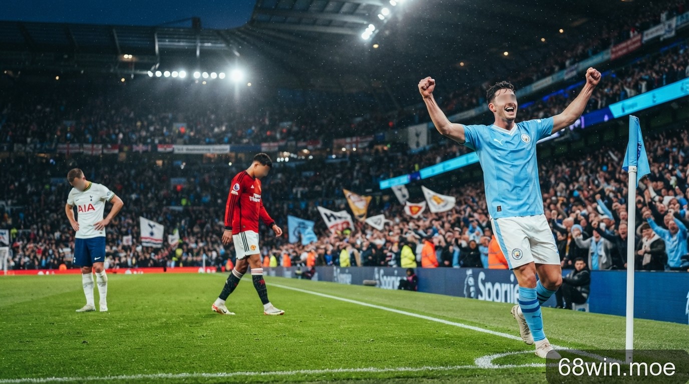 Ngoại hạng Anh 2026/27: Man City độc chiếm ngôi đầu, MU và Tottenham chìm trong khủng hoảng